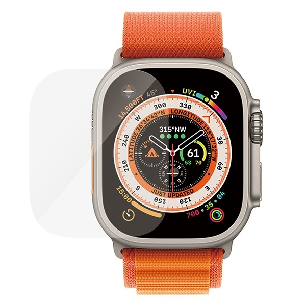 PanzerGlass Ultra-Wide Fit Apple Watch Ultra 49mm Screen Protection Platinium Strength 3680