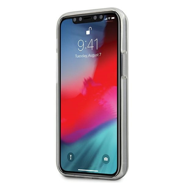 Guess GUHCP12SIMLFL03 iPhone 12 mini5,4" granatowy/navy N°3 Flower Collection