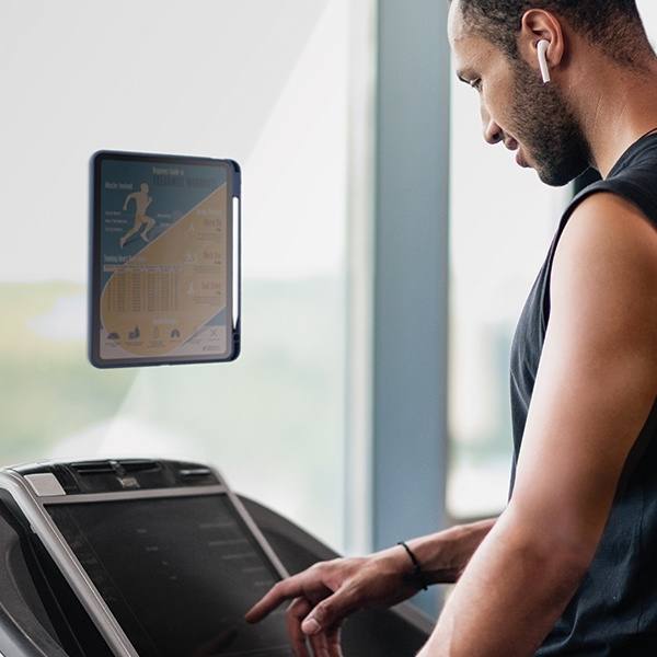 Etui UNIQ Rovus Magnetic Case na iPad Pro 11 (2021-2022) / Air 10.9" (2020-2022) - niebieskie