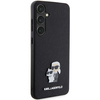 Karl Lagerfeld KLHCS24MPSAKCMPK S24+ S926 hardcase black/black Saffiano Karl &amp; Choupette Metal Pin