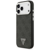 Etui Guess 4G Triangle Logo MagSafe do   iPhone 17 Pro Max czarny srebrny