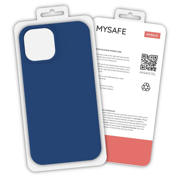 MYSAFE SILICONE CASE SAMSUNG GALAXY M51 DEEP BLUE BOX