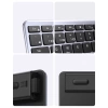 Ugreen KU005 Bluetooth / 2.4 GHz wireless membrane keyboard - black