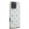 Guess GUHMP16LPGPYSH iPhone 16 Pro6.3" biały/white hardcase Peony Script Logo MagSafe