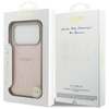 Etui Guess Saffiano Classic Logo MagSafe do iPhone 17 Pro różowy