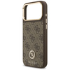 Etui Guess 4G Strass Logo MagSafe do     iPhone 17 Pro Max brązowy