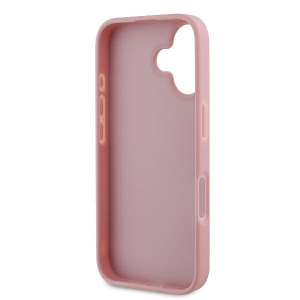 Guess GUHCP16SHG4SGP iPhone 166.1" różowy/pink hardcase Fixed Glitter Big 4G