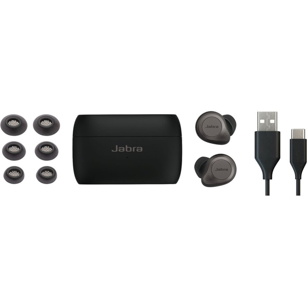 JABRA BEZPRZEWODOWY ZESTAW SŁUCHAWKOWY BLUETOOTH ELITE 85T CZARNY