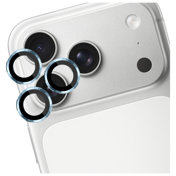 Ochrona na obiektyw aparatu 3MK Lens     Protection Pro do Apple iPhone 17 Pro / 17 Pro Max niebieski