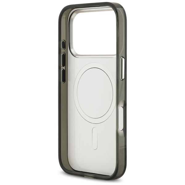 Etui Karl Lagerfeld IML Aquarelle Karl & Logo MagSafe do iPhone 17 Pro czarny