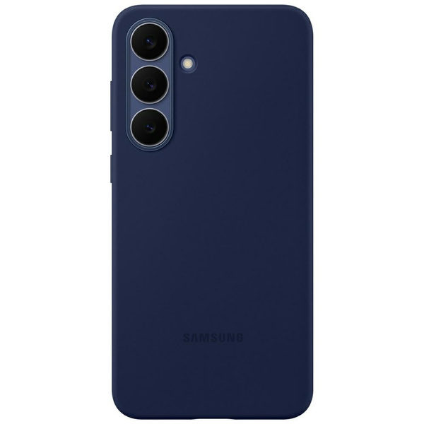 Etui Samsung Silicone do Galaxy S25 FE ciemno niebieski