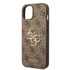 Guess GUHCP15S4GMGBR iPhone 15 / 14 / 136.1" brązowy/brown hardcase 4G Big Metal Logo