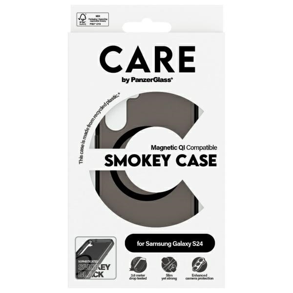 CARE by PanzerGlass Flagship QI Case Sam  S24 dymny/smoke 1156