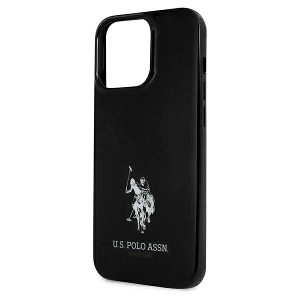 Etui U.S. Polo Assn. Horses Logo na iPhone 13 Pro / iPhone 13 - czarne
