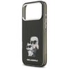 Etui Karl Lagerfeld IML Aquarelle Karl   & Choupette & Logo MagSafe do iPhone 17 Pro Max czarny
