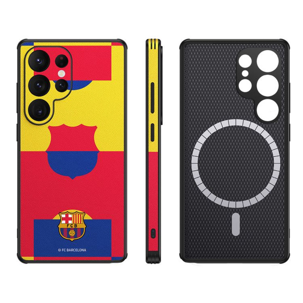 Etui FC Barcelona do Samsung Galaxy S25 Ultra Magnetic Case MagSafe OCFCBMCS25UMF MF