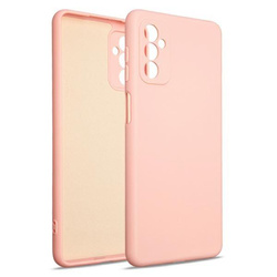 Beline Etui Silicone Samsung M52 rózowo-złty/rose gold