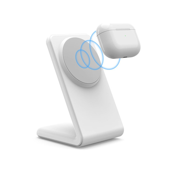 TECH-PROTECT QI15W-A23 MAGNETIC MAGSAFE WIRELESS CHARGER WHITE