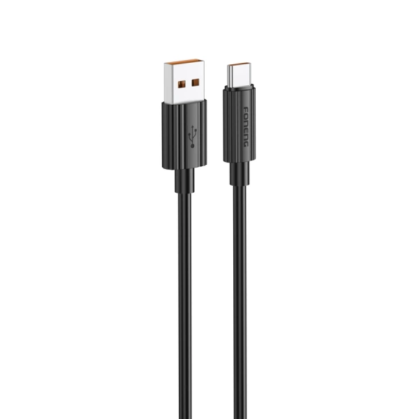 FONENG kabel XS07 USB-C 3A 1M Czarny