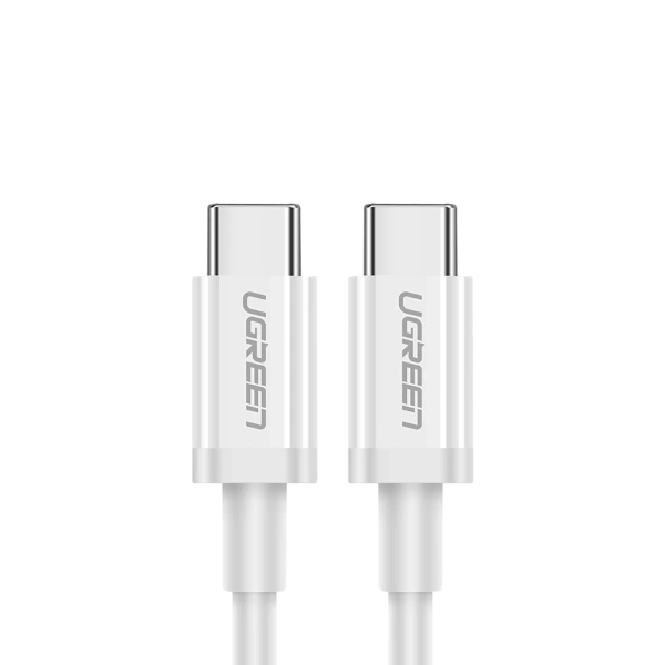 Ugreen US264 60517 USB-C / USB-C PD QC AFC Cable 0.5m - White