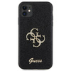 Guess GUHCN61HG4SGK iPhone 11 / Xr 6.1"czarny/black hardcase Glitter Script Big 4G