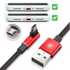 Baseus kabel MVP Elbow USB - microUSB 2,0 m 1,5A czarny