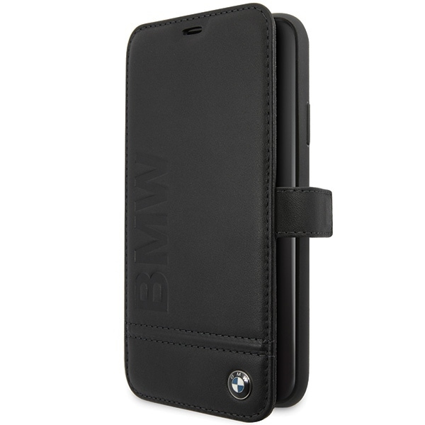 ETUI BOOK BMW BMFLBKSN65LLSB IPHONE 11 PRO MAX CZARNY/BLACK SIGNATURE