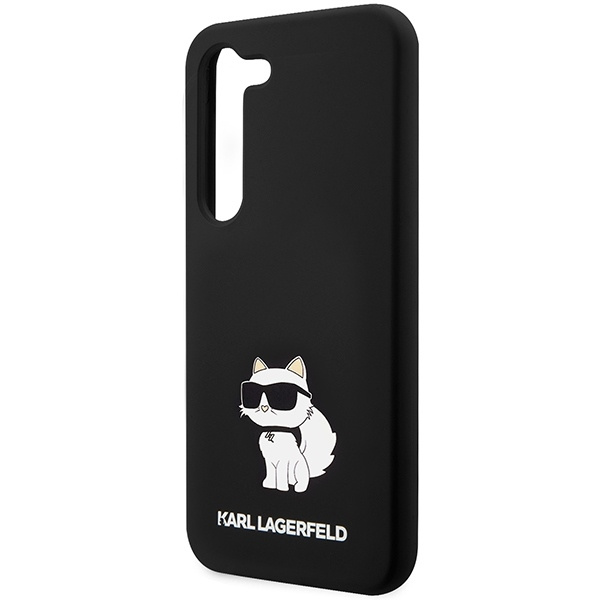 KARL LAGERFELD KLHCS23SSNCHBCK S23 S911 HARDCASE CZARNY/BLACK SILICONE CHOUPETTE