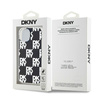 DKNY DKHCP15SHDLCEK iPhone 15 / 14 / 136.1" czarny/black hardcase IML Checkered Mono Pattern