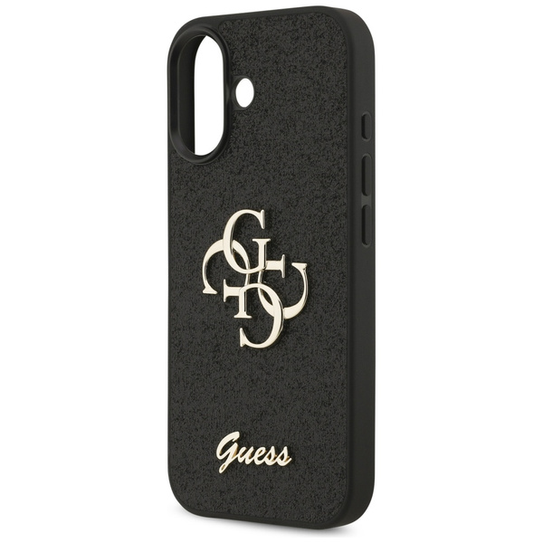 Etui Guess 4G Strap 4G Classic Logo do   iPhone 17 czarny