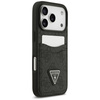 Etui Guess 4G Double Card Triangle do    iPhone 17 Pro czarny