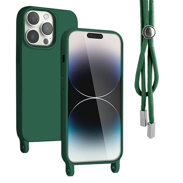 ROPE CASE IPHONE 15 6,1" GREEN
