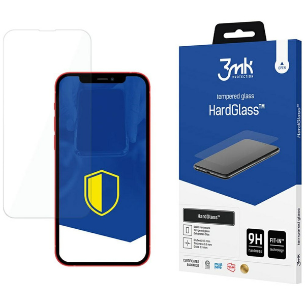 Szkło 9H 3mk HardGlass™ na iPhone 13