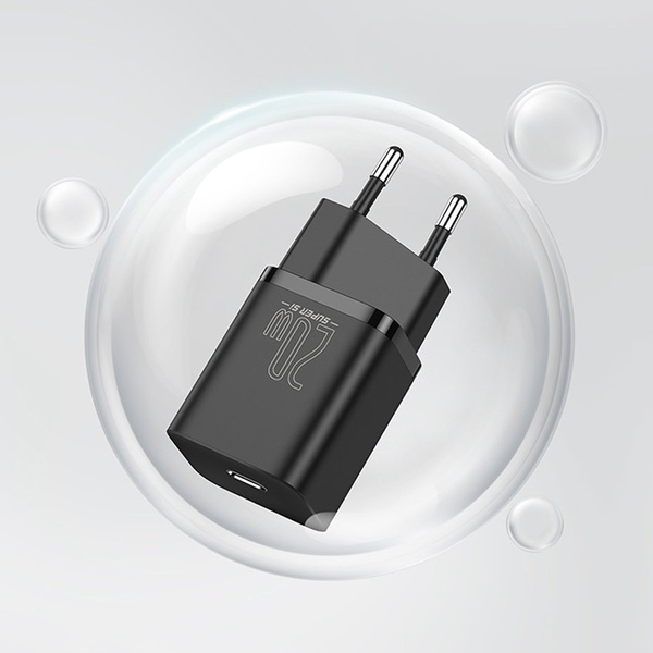 Baseus Super Si 1C fast charger USB Type C 20 W Power Delivery blue (CCSUP-B03)