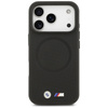 Etui BMW M FW Metal Logo MagSafe do      iPhone 17 Pro czarny