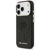 Etui Karl Lagerfeld Initial & Metal Logo MagSafe do iPhone 17 Pro Max czarny