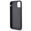 Etui Karl Lagerfeld Gripstand Saffiano Choupette Pins na iPhone 11 / Xr - czarne