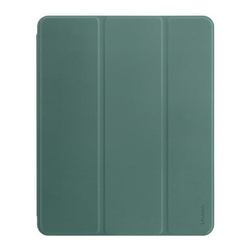 USAMS ETUI WINTO IPAD AIR 10.9" 2020 CIEMNY ZIELONY/DARK GREEN IP109YT04 (US-BH654) SMART COVER