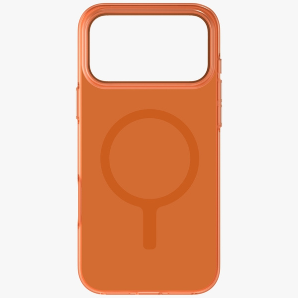 Etui UNIQ Clario do iPhone 17 Pro Max    Magclick Charging pomarańczowy