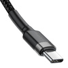 Baseus CATKLF-GG1 USB-C - USB-C PD QC cable 60W 3A 480Mb/s 1m - black and gray
