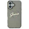 Guess GUHCP16MHCHGSPK iPhone 16 Plus6.7" czarny/black hardcase IML Heart