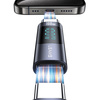 USAMS Adapter AU18 USB-C - USB-C Digital Display 100W stalowy/aluminium SJ682TC01 (US-SJ682)