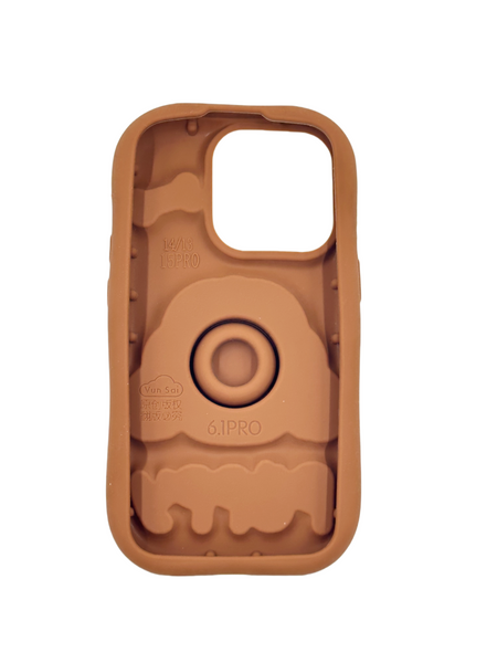 ETUI CASE 3D PUPPY WITH STAND IPHONE 14