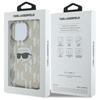 Karl Lagerfeld KLHCP16XHKLPKHK iPhone 16 Pro Max 6.9" czarny/black hardcase IML Karl Head Electroplated