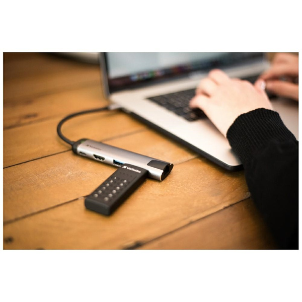 Dysk zewnętrzny Verbatim Keypad Secure   USB-C 3.2 Gen 1 128GB czarny 49432
