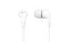 Słuchawki przewodowe Philips TAE1105WT/00 Dokanałowe Mikrofon Biały