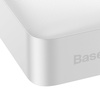 Baseus Bipow powerbank z szybkim ładowaniem 20000mAh 15W biały (Overseas Edition) + kabel USB-A - Micro USB 0.25m biały (PPBD050102)
