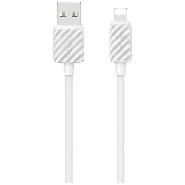 Kabel USAMS KY Series US-SJ689 2.4A      USB-A do Lightning 1m biały