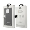 KARL LAGERFELD KLHCP13XPMK IPHONE 13 PRO MAX 6,7" HARDCASE CZARNY/BLACK LEATHER TEXTURED AND CHAIN