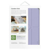 UNIQ etui Camden Click iPad Air 11"       (2024) / iPad Air 10.9" (2022/2020) fioletowy/light violet